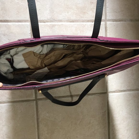 Vince Camuto Addy Tote - Grape Wine/Graphite - Picture 4 of 9